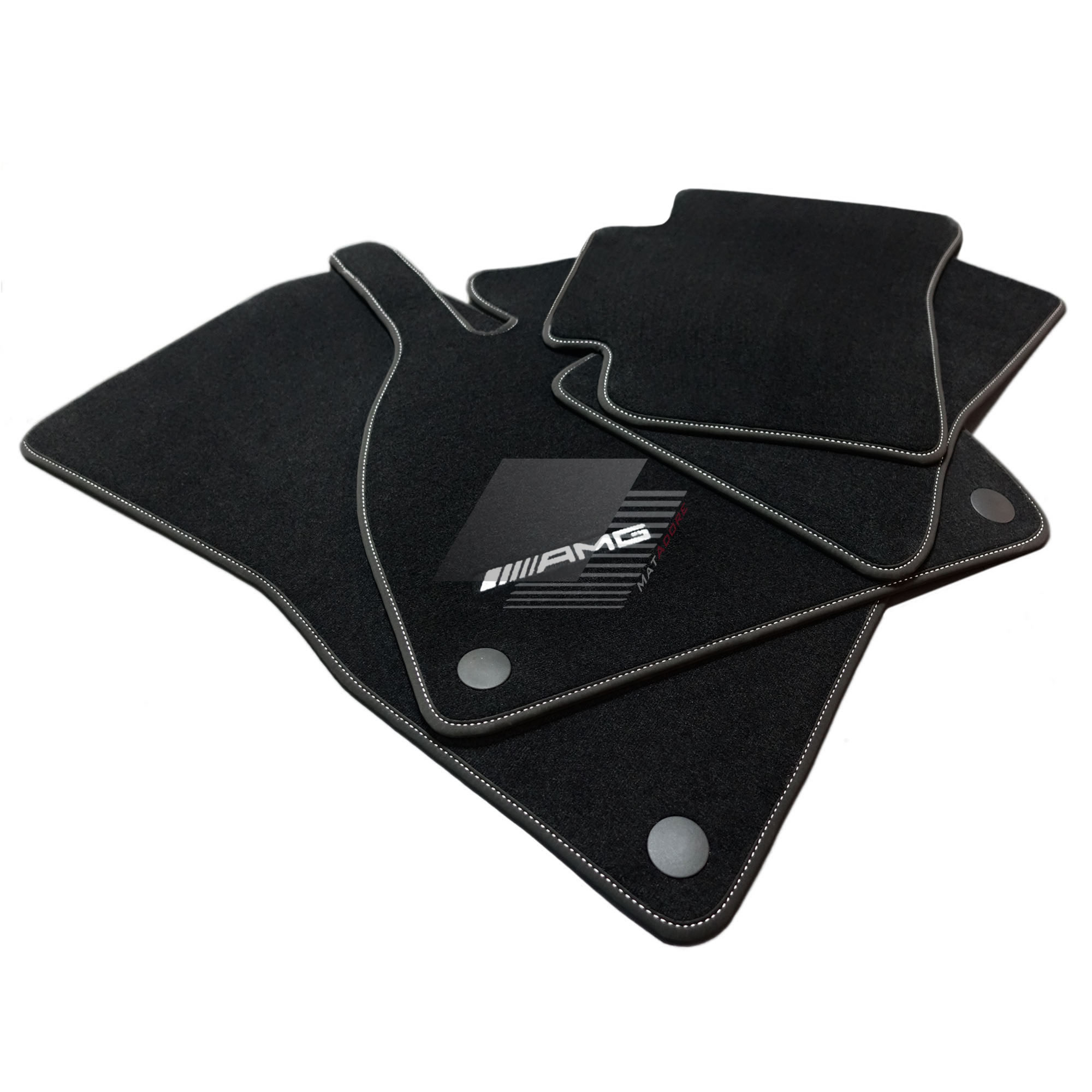 Mercedes GLS X166 Car Floor Mats 2016-2019 *7 Seater #AMG